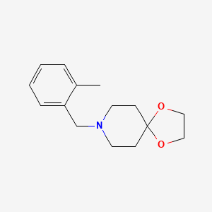 molecular formula C15H21NO2 B5403134 8-(2-methylbenzyl)-1,4-dioxa-8-azaspiro[4.5]decane 