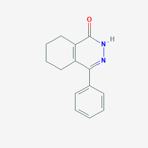 molecular formula C14H14N2O B5403900 4-phenyl-5,6,7,8-tetrahydro-1(2H)-phthalazinone CAS No. 154810-22-7