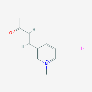 molecular formula C10H12INO B5404320 1-methyl-3-(3-oxo-1-buten-1-yl)pyridinium iodide 