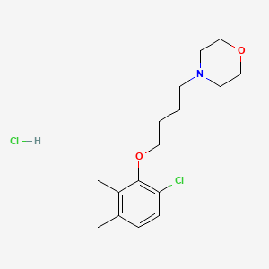 molecular formula C16H25Cl2NO2 B5404501 4-[4-(6-chloro-2,3-dimethylphenoxy)butyl]morpholine hydrochloride 