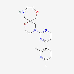 4-[4-(2,6-dimethyl-3-pyridinyl)-2-pyrimidinyl]-1,8-dioxa-4,11-diazaspiro[5.6]dodecane dihydrochloride