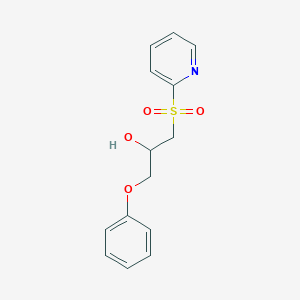 1-PHENOXY-3-(2-PYRIDYLSULFONYL)-2-PROPANOL