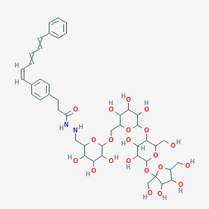 molecular formula C45H62N2O21 B054065 Glyco-dph CAS No. 120336-54-1