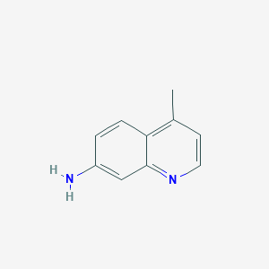 molecular formula C10H10N2 B054068 4-甲基喹啉-7-胺 CAS No. 114058-79-6