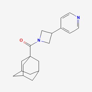 4-[1-(1-adamantylcarbonyl)-3-azetidinyl]pyridine