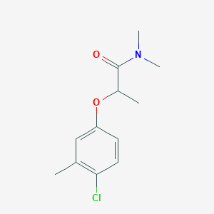 2-(4-chloro-3-methylphenoxy)-N,N-dimethylpropanamide