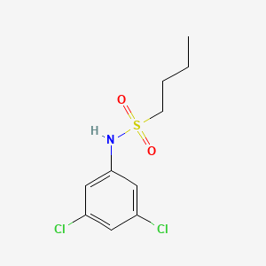 N-(3,5-dichlorophenyl)butane-1-sulfonamide