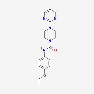 N-(4-ethoxyphenyl)-4-(pyrimidin-2-yl)piperazine-1-carboxamide