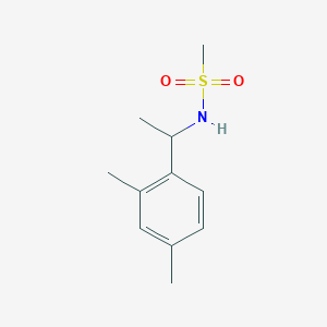 N-[1-(2,4-dimethylphenyl)ethyl]methanesulfonamide