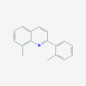 8-methyl-2-(2-methylphenyl)quinoline