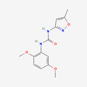 1-(2,5-Dimethoxyphenyl)-3-(5-methyl-1,2-oxazol-3-yl)urea