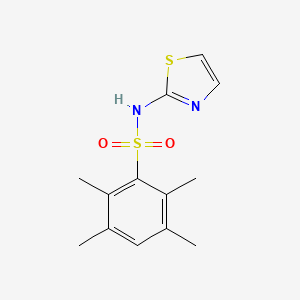 2,3,5,6-tetramethyl-N-(1,3-thiazol-2-yl)benzenesulfonamide