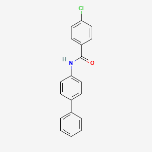 N-{[1,1'-BIPHENYL]-4-YL}-4-CHLOROBENZAMIDE