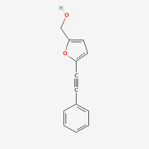 molecular formula C13H10O2 B5411180 [5-(phenylethynyl)-2-furyl]methanol 