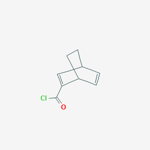 molecular formula C9H9ClO B054124 Bicyclo[2.2.2]octa-2,5-diene-2-carbonyl chloride CAS No. 117040-22-9