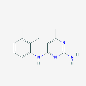 N~4~-(2,3-dimethylphenyl)-6-methyl-2,4-pyrimidinediamine