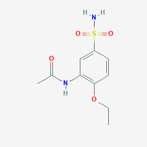 N-(2-ethoxy-5-sulfamoylphenyl)acetamide