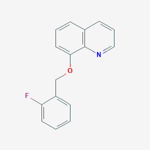 8-[(2-fluorobenzyl)oxy]quinoline