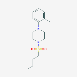 1-(butylsulfonyl)-4-(2-methylphenyl)piperazine