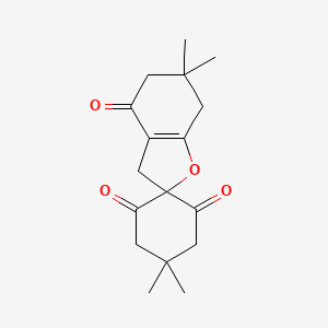 Spiro[benzofuran-2(4H),1'-cyclohexane]-2',4,6'-trione, 3,5,6,7-tetrahydro-4',4',6,6-tetramethyl-