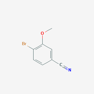 molecular formula C8H6BrNO B054132 4-Bromo-3-methoxybenzonitrile CAS No. 120315-65-3