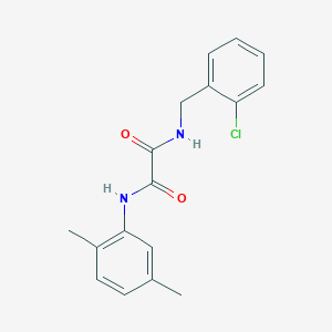 N-(2-chlorobenzyl)-N'-(2,5-dimethylphenyl)ethanediamide