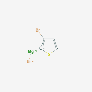 molecular formula C4H2Br2MgS B054133 3-溴-2-噻吩基溴化镁 CAS No. 119277-44-0