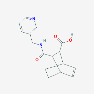 3-{[(3-PYRIDYLMETHYL)AMINO]CARBONYL}BICYCLO[2.2.2]OCT-5-ENE-2-CARBOXYLIC ACID