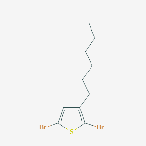 molecular formula C10H14Br2S B054134 2,5-二溴-3-己基噻吩 CAS No. 116971-11-0