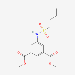 dimethyl 5-[(butylsulfonyl)amino]isophthalate