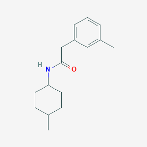 N-(4-methylcyclohexyl)-2-(3-methylphenyl)acetamide