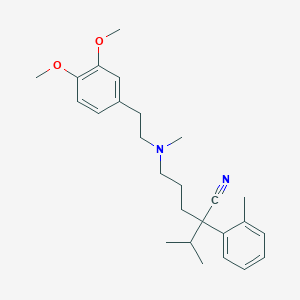 molecular formula C26H36N2O2 B054148 Mepamil CAS No. 117721-47-8