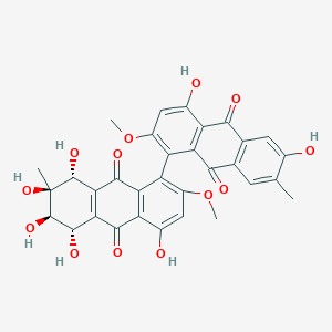 molecular formula C32H26O13 B054154 Alterporriol A CAS No. 113531-87-6