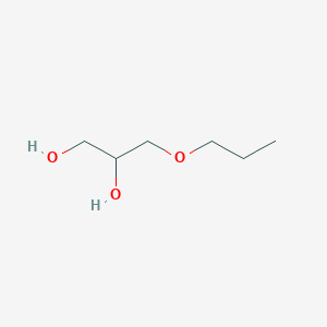 molecular formula C6H14O3 B054163 3-丙氧基丙烷-1,2-二醇 CAS No. 61940-71-4