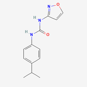 N-(4-isopropylphenyl)-N'-3-isoxazolylurea