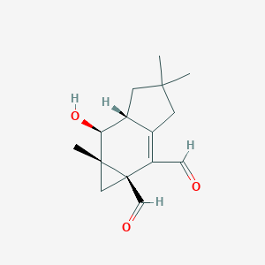 molecular formula C15H20O3 B054194 Isomerulidial CAS No. 121843-89-8