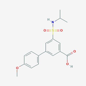 5-[(isopropylamino)sulfonyl]-4'-methoxybiphenyl-3-carboxylic acid