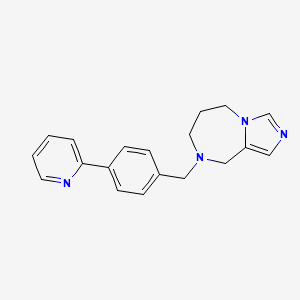 8-(4-pyridin-2-ylbenzyl)-6,7,8,9-tetrahydro-5H-imidazo[1,5-a][1,4]diazepine