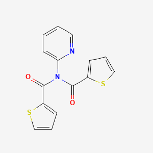 N-2-pyridinyl-N-(2-thienylcarbonyl)-2-thiophenecarboxamide