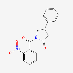 1-(2-nitrobenzoyl)-4-phenyl-2-pyrrolidinone