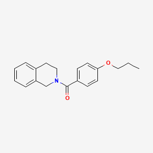 2-(4-propoxybenzoyl)-1,2,3,4-tetrahydroisoquinoline