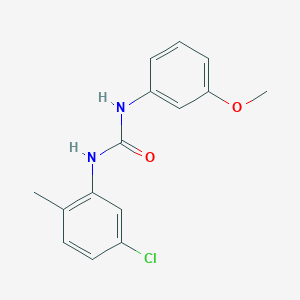 N-(5-chloro-2-methylphenyl)-N'-(3-methoxyphenyl)urea