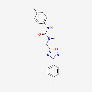 N-methyl-N'-(4-methylphenyl)-N-{[3-(4-methylphenyl)-1,2,4-oxadiazol-5-yl]methyl}urea