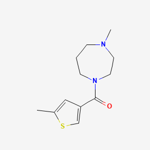 1-methyl-4-[(5-methyl-3-thienyl)carbonyl]-1,4-diazepane