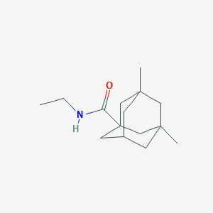 N-ethyl-3,5-dimethyl-1-adamantanecarboxamide