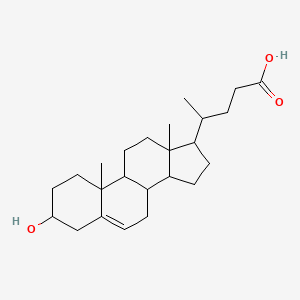 3-hydroxychol-5-en-24-oic acid