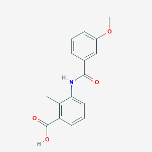 3-[(3-methoxybenzoyl)amino]-2-methylbenzoic acid