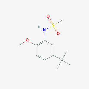 N-(5-tert-butyl-2-methoxyphenyl)methanesulfonamide