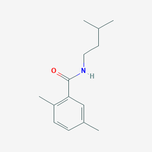 2,5-dimethyl-N-(3-methylbutyl)benzamide