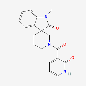 1'-[(2-hydroxypyridin-3-yl)carbonyl]-1-methylspiro[indole-3,3'-piperidin]-2(1H)-one